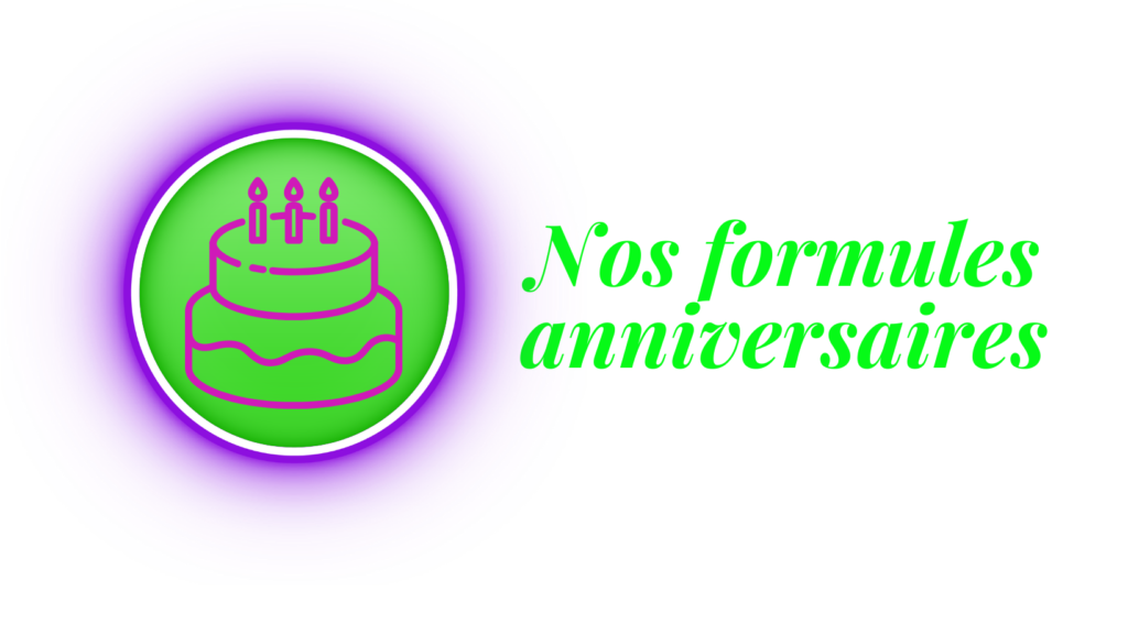 Les formules anniversaires proposées par Animatome.